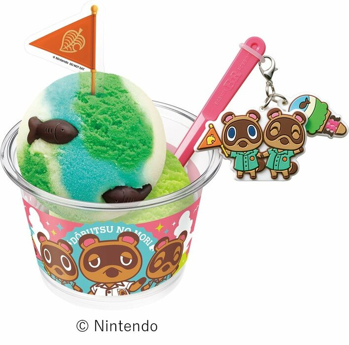 どうぶつの森×サーティワン初コラボ！7月1日から期間限定で夏の島を