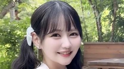 佐藤ノア まるでシナモン！？真っ白リボンコーデでかき氷を堪能