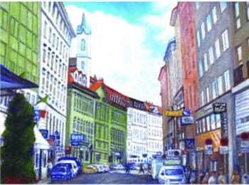 「絵画展 口と足で表現する世界の芸術家たち」を渋谷区内で開催（入場無料）