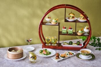 【品川プリンスホテル】新緑ときめく×中国料理「Chinese Afternoon Tea～翡翠色にときめくご褒美時間～」を販売