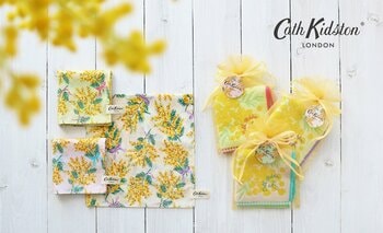 Cath Kidstonから、春のお出かけを彩るミモザシリーズが新登場