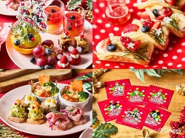 クリスマス限定！ミッキー＆フレンズのアフタヌーンティーがかわいさ