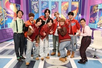 なにわ男子がファンからのタレコミに赤面！？大西流星は岡村隆史に「なにわ男子風メイク」をレクチャー！