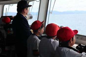 【鳥羽商船高専】J-CREWプロジェクト～やっぱり海が好き～主催　練習船「鳥羽丸」体験乗船を実施しました