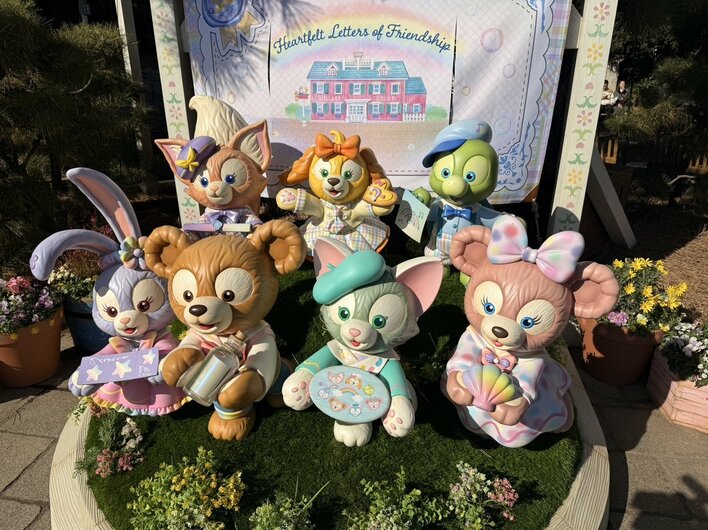 20周年 ダッフィー＆フレンズの映えスポット＆ふわふわスイーツに心