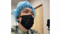 第2子誕生EXITりんたろー。出産に立ち会い涙する姿やニューボーンフォト公開「こっちまで号泣」「感動シーン過ぎて…」と反響