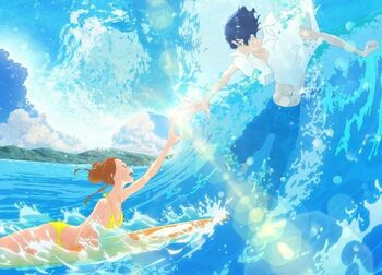 片寄涼太＆川栄李奈声優『きみと、波にのれたら』がスペインで最優秀賞を受賞！