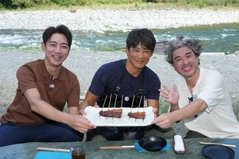 『小泉孝太郎&ムロツヨシ 自由気ままに2人旅』後編の日光SPはゲストに反町隆史が登場！小泉＆ムロとバーベキューを満喫