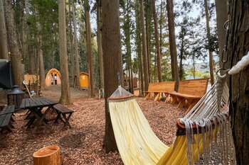 春のBBQシーズン、サウナ後もすっきり帰れる。千葉・和心村の森貸切日帰りBBQ＆サウナがさらに進化ー専用パウダールーム（シャワー・洗面台完備）を新設しました。