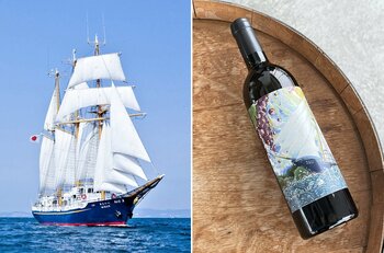 フェリシモ「船部(TM)」が現代流にワインで“下り酒”を再現する歴史ロマンあふれるオリジナルワインを横浜港に停泊する帆船「みらいへ」船上でお披露目するイベントが3月20日～21日に開催（要事前予約）