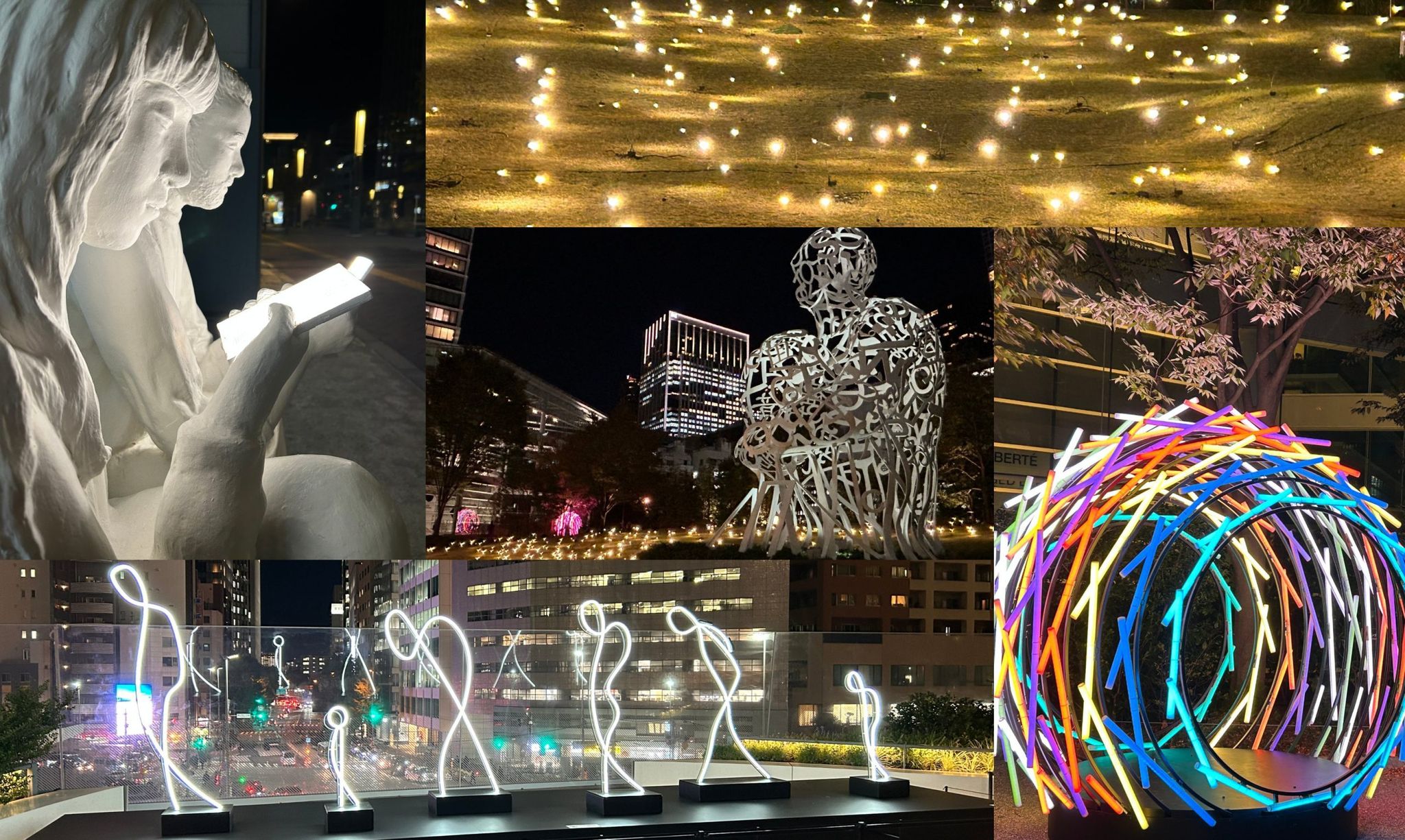 世界各国のアーティストが参加！暗闇に映える光のアート「TORANOMON