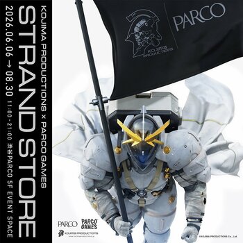 『KOJIMA PRODUCTIONS × PARCO GAMES STRAND STORE』 15を超えるブランドコラボレーション、イベント、会場展示などの詳細情報を解禁！ 