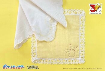 【服飾雑貨メーカー 川辺株式会社】 ポケモンのハンカチアイテム新登場！