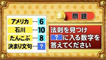【おめざめ脳トレ】法則を解読！「？」に入る数字を答えてください【『クイズ！脳ベルSHOW』より】