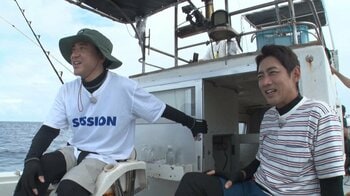 石垣島で巨大カジキ釣りのリベンジ！3年前の雪辱を果たすべく前回と同じ船をチャーター『小泉孝太郎＆ムロツヨシ 自由気ままに2人旅』