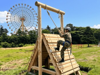富士山２合目で、本格レンジャー訓練型アスレチック誕生！ぐりんぱ新アスレチック「レンジャーアカデミー」いよいよ8/21(金)オープン！
