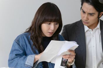 西条（松岡茉優）を守る芹沢（中村蒼）にSNS「惚れるわ！」「イケメンすぎ！」『ギークス～警察署の変人たち～』