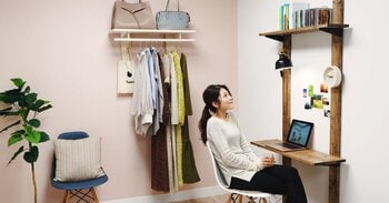 新生活の“収納不足”を解決、賃貸でも使える省スペースDIY『STAND BAR』の活用法を紹介
