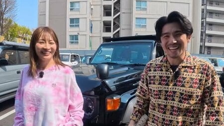 中尾明慶 新山千春の愛車“ランクル”でドライブ満喫！妻・仲里依紗とのクローゼット事情やこれまでの愛車歴を明かす