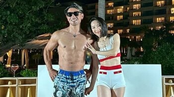 魔裟斗＆矢沢心 石垣島とメキシコで夫婦そろって鍛え抜かれた筋肉美ボディ公開！眩しすぎる水着ショットに「かっこよすぎ…」「ターザン」の声