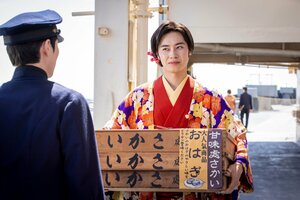 「みんな待ってた戸塚純貴w」女装で久々登場にネット爆笑！なつ美（芳根京子）＆瀧昌（本田響矢）の“職場でキス”未遂も『波うららかに、めおと日和』