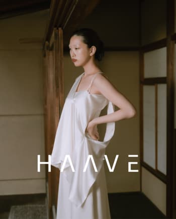 HAAVE、2027年新作ウェディングドレスコレクションを東京で発表