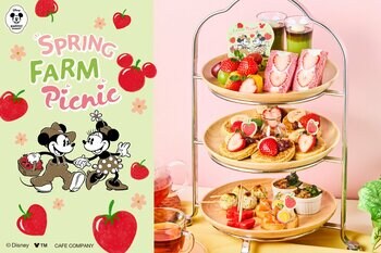 【ディズニーの世界観で楽しむカフェ＆ギフトショップ】「Disney HARVEST MARKET」でノベルティ付き・春限定メニューを販売