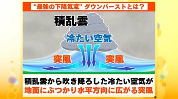 【解説】強風で足立区花火大会中止　6月から「ダウンバースト」急増！関東地方で4割発生？危険な予兆の“3つのサイン”