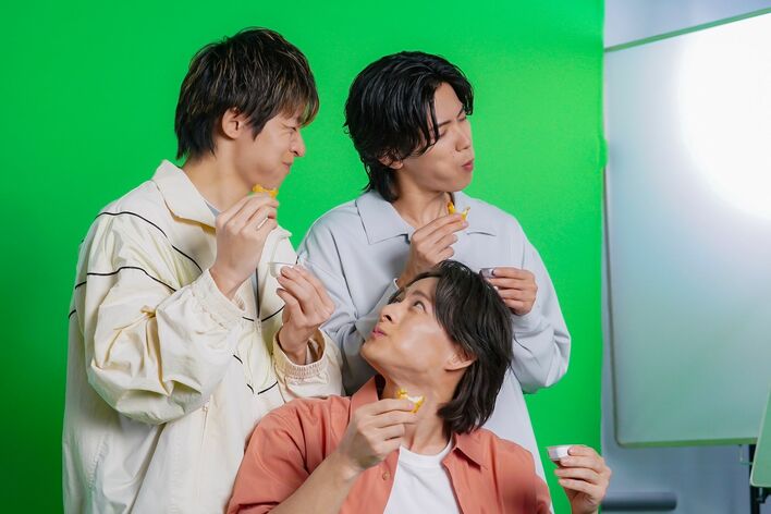 Number_i 3人そろって初テレビCM！平野紫耀＆岸優太は笑いが止まらず