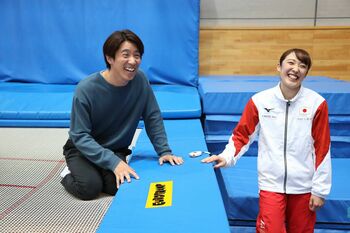村上信五がトランポリン・森ひかるのジャンプの高さに「高っ！」「きれい」と感心
