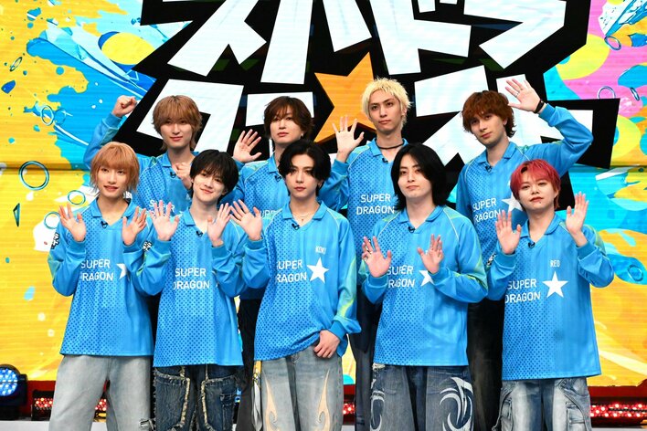SUPER★DRAGONが新番組で魅力を発信！田中洸希「物理的にも泥まみれになるくらい体を張れたら」【『スパドラ★クエスト』記者会見】