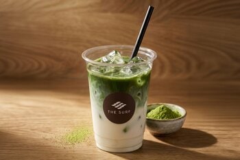 静岡市大浜公園のカフェ静岡県産の抹茶と和三盆糖でつくる、秋だけの一杯10月限定メニュー「静岡抹茶ラテ」を10月1日より期間限定販売