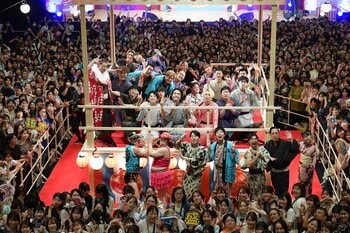 金髪リリーの浴衣姿に「ホストの夏イベント？」盛山がツッコミ炸裂 2年ぶり「見取り図盆踊り 2026」で3000人が熱狂