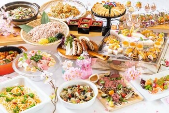 「桜ランチブッフェ2026」を実施／ザ ロイヤルパークホテル 広島リバーサイド