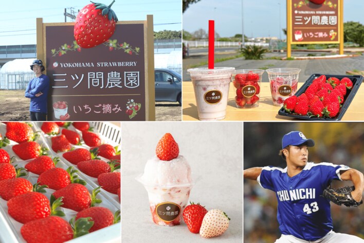 【横浜高島屋】元プロ野球選手の三ツ間卓也が愛情を込めて育てあげた「いちご」ショップが2月1日（日）にオープン！ご本人が来店して販売も！