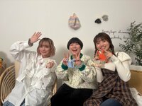 アンジェリーナ1/3（Gacharic Spin/ailly）＆にぼし（にぼしいわし）＆中島百依子（ダウ90000）が編み物をしながら視聴者のお悩みに回答『あみがたり。』