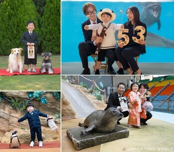 動物たちと残す、無邪気な笑顔と大切な瞬間。 「アドベンチャーワールド七五三フォトプラン２０２６」９月２４日（木）より予約受付スタート