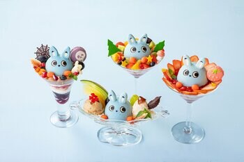 小田急電鉄の子育て応援マスコットキャラクター「もころん」を愛らしく再現！シーズンごとの装いでパフェが続々登場！「もころんパフェ」～小田急ホテルセンチュリーサザンタワー