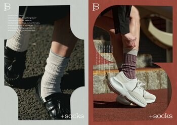 東京発ソックスブランド「+socks」、伊勢丹新宿店 本館1階「イセタンシード」にて初の展開を開始