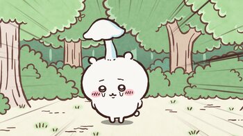 アニメ『ちいかわ』　第262話「寄生①」