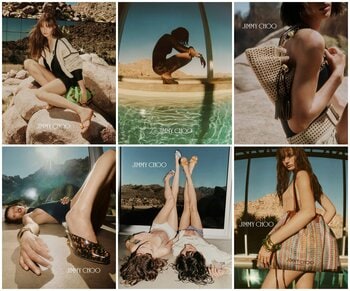 JIMMY CHOO、2026年サマーキャンペーン「ナチュラル・リフレクション」を発表