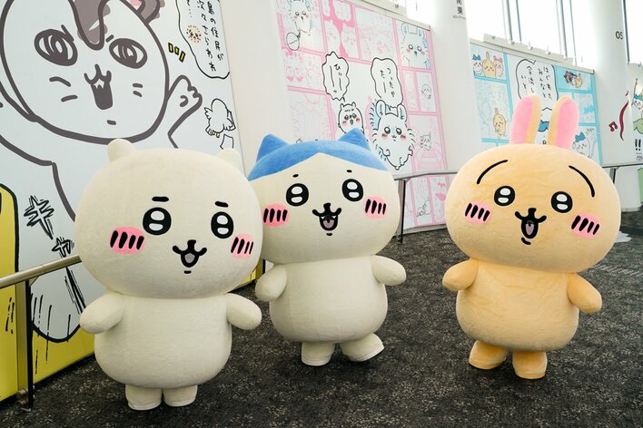 【写真84枚】ちいかわたちがお出迎え！『映画ちいかわ』の世界観が表現された東京スカイツリーの写真を見る