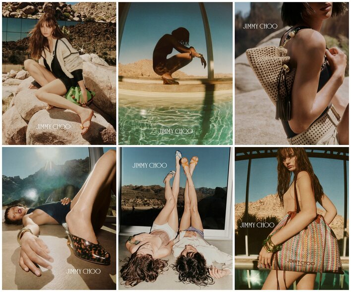 JIMMY CHOO、2026年サマーキャンペーン「ナチュラル・リフレクション」を発表