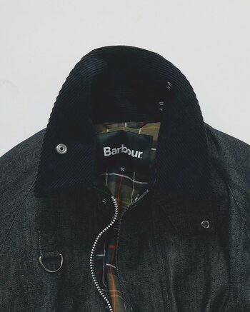 BARBOUR｜JOURNAL STANDARD relume名作「SPEY」をモダンなデニム素材で再構築した、エクスクルーシブモデルが登場