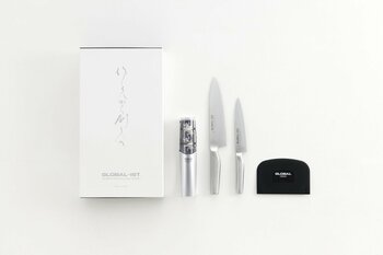 日本限定『GLOBAL-IST』より日々の調理やメンテナンスに必要なアイテムをそろえた「万能4点セット」が登場