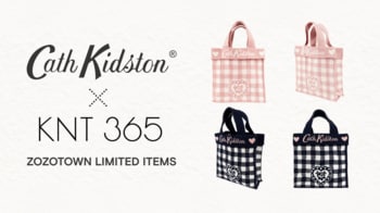 【Cath Kidston × KNT365】ZOZOTOWN限定アイテムが3月20日（金）発売！一番人気のトートバッグ、Co-Knittyのアップデートデザイン