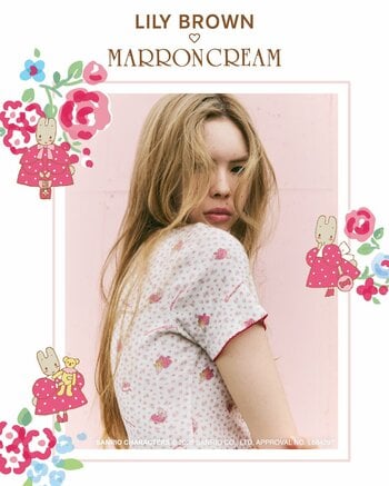 マッシュグループによる株式会社サンリオ監修のブランド「sanrio house(サンリオハウス)」限定コレクションにLILY BROWNとマロンクリームの初コラボレーションアイテムが登場！