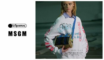 レスポートサックとイタリアのファッションブランド「MSGM」が初コラボレーション。3月4日（水）発売