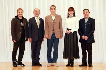 柄本明“戦友”との共演に涙「長いこと生きているといいことある」笹野高史もつられてホロリ