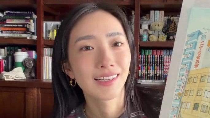 「名人級の上手さ」中田クルミ “圧巻”の水彩画作品を披露！窓ガラス内部まで描く緻密な風景画に「本当に凄すぎ」と絶賛の嵐 夫は浅野忠信
